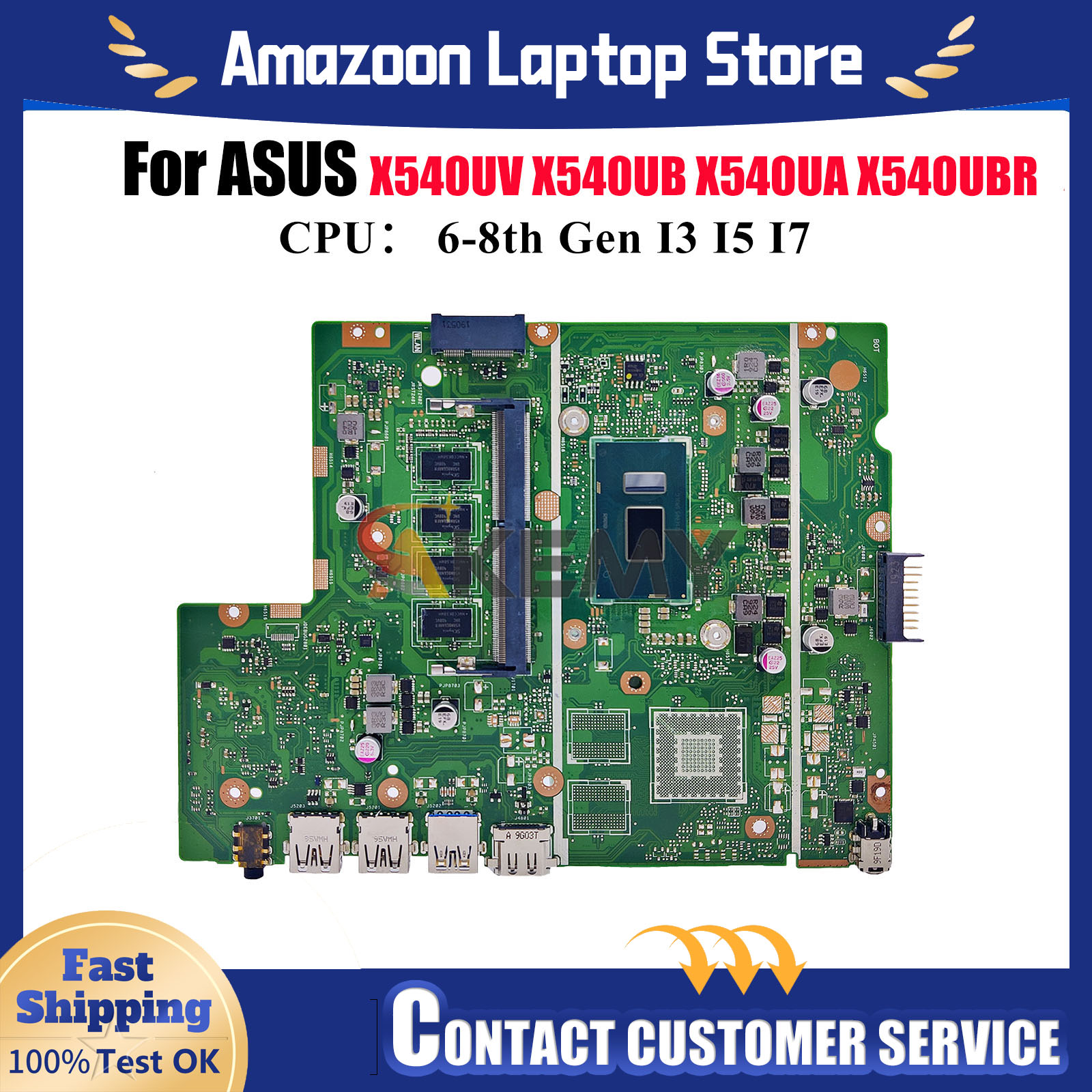Pc Gaming Ddr3 - X540UA Laptop Motherboard For ASUS P540U
