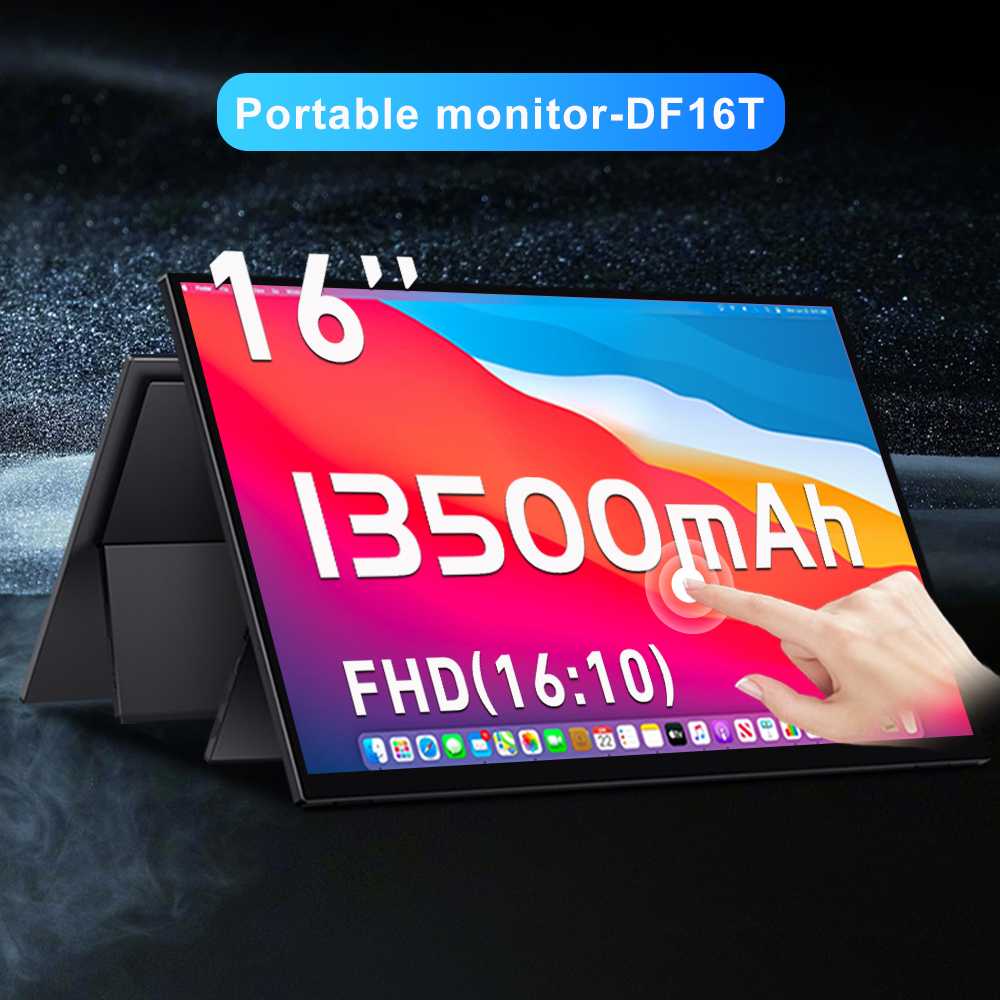 Pc Gaming Vs Ps5 - VCHANCE 16'' FHD Portable Monitor 13500mAh