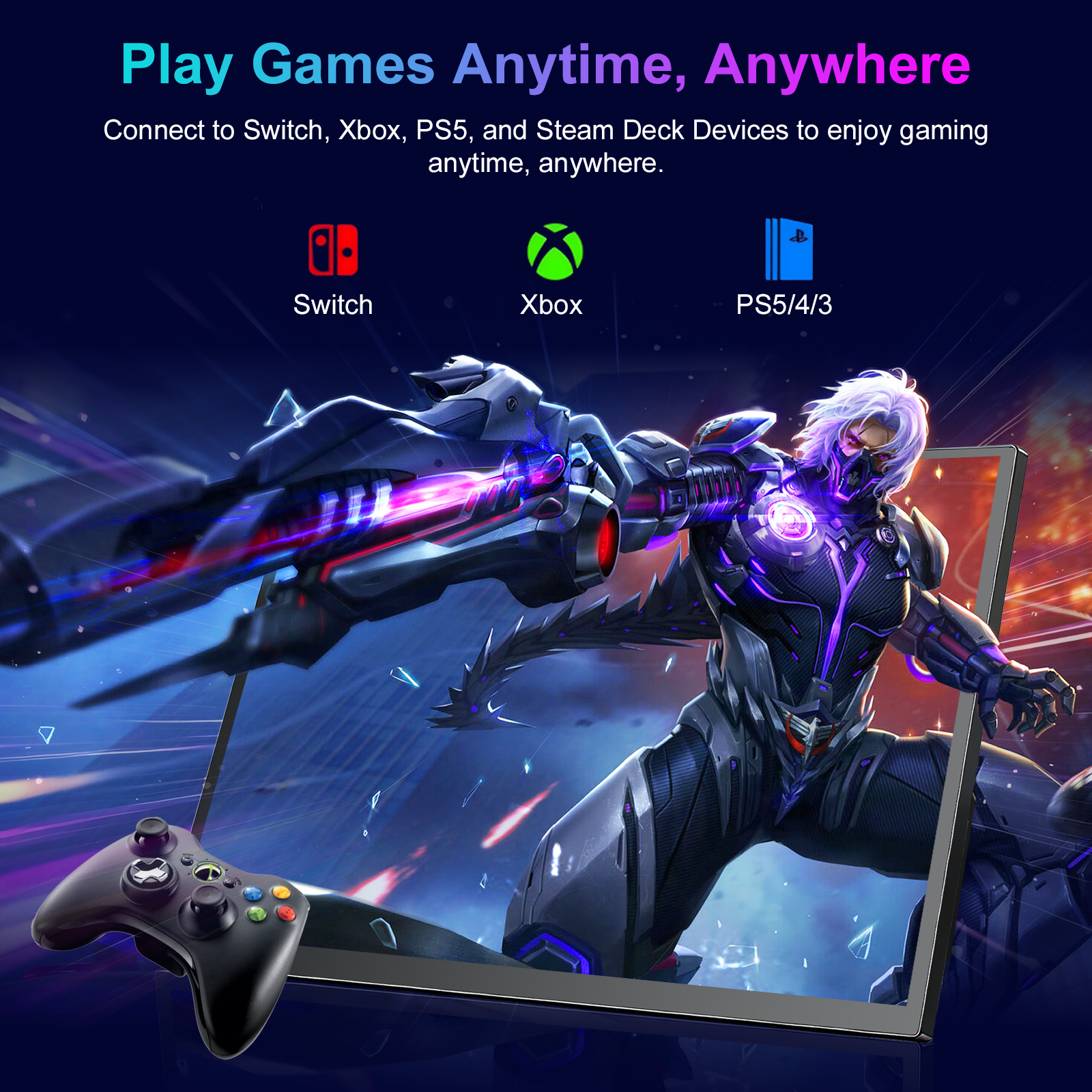 17.4/18.5/19 Inch Gaming Porta - Pc Gaming Vs Ps5 recensione e prezzo