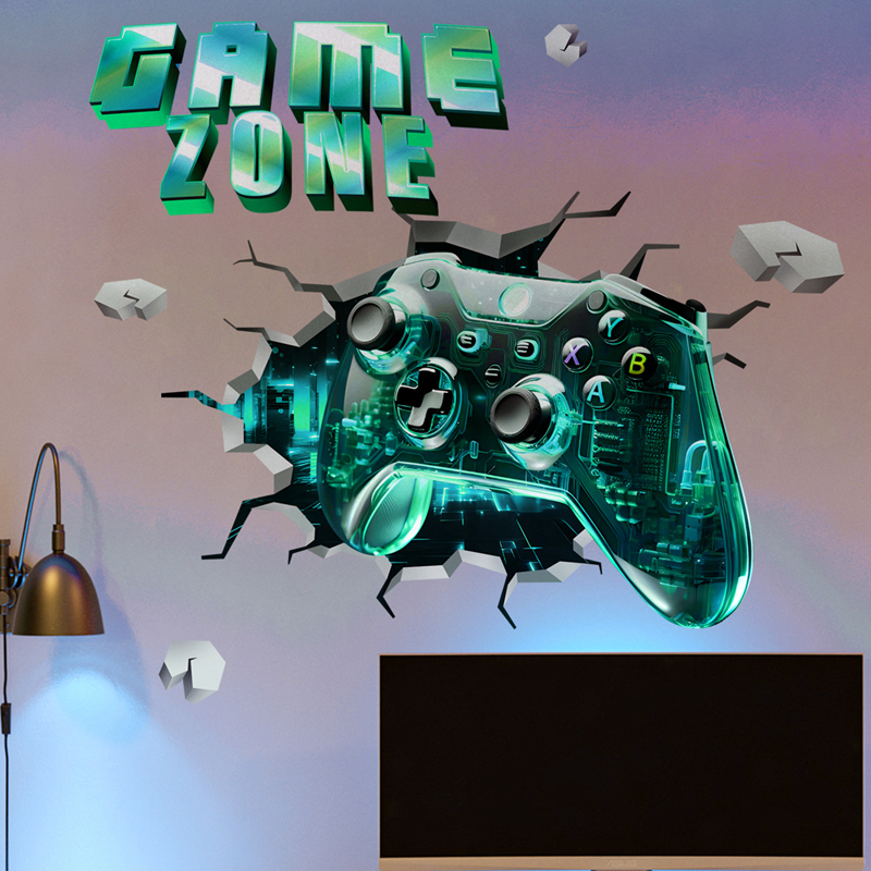 Game Zone Gaming Mural Broken  - Pc Gaming Wallpaper recensione e prezzo