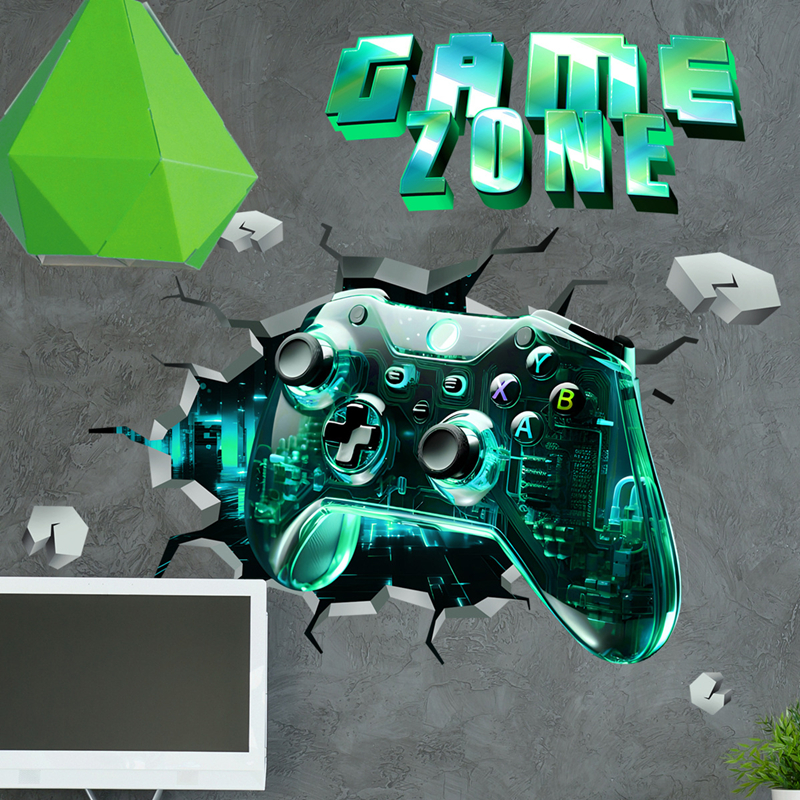 Game Zone Gaming Mural Broken  - Pc Gaming Wallpaper recensione e prezzo