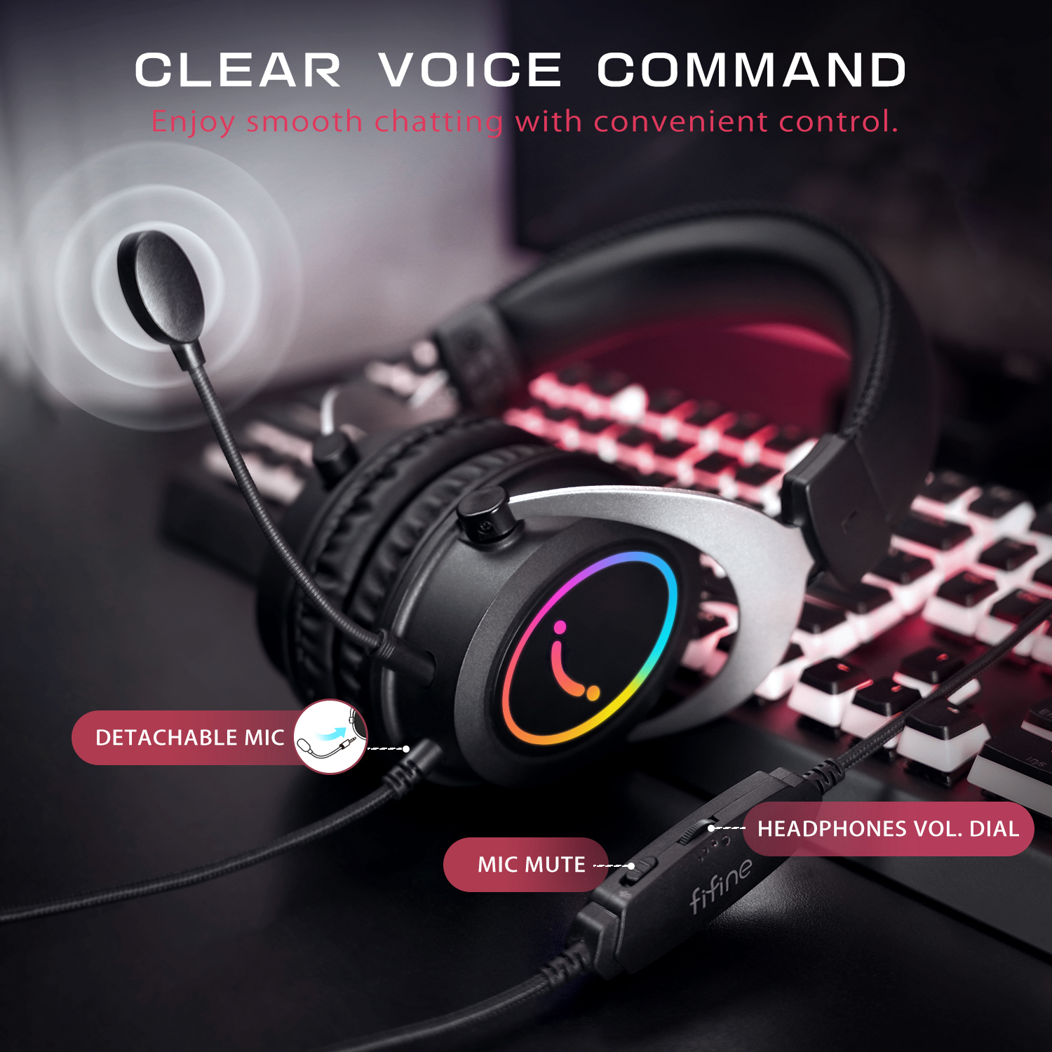 FIFINE Gaming Headpset with Dy - Pc Gaming Vs Ps5 recensione e prezzo