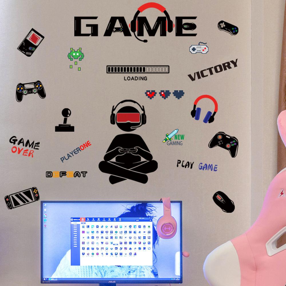 Gamer Vinyl Wall Sticker Game  - Pc Gaming Wallpaper recensione e prezzo