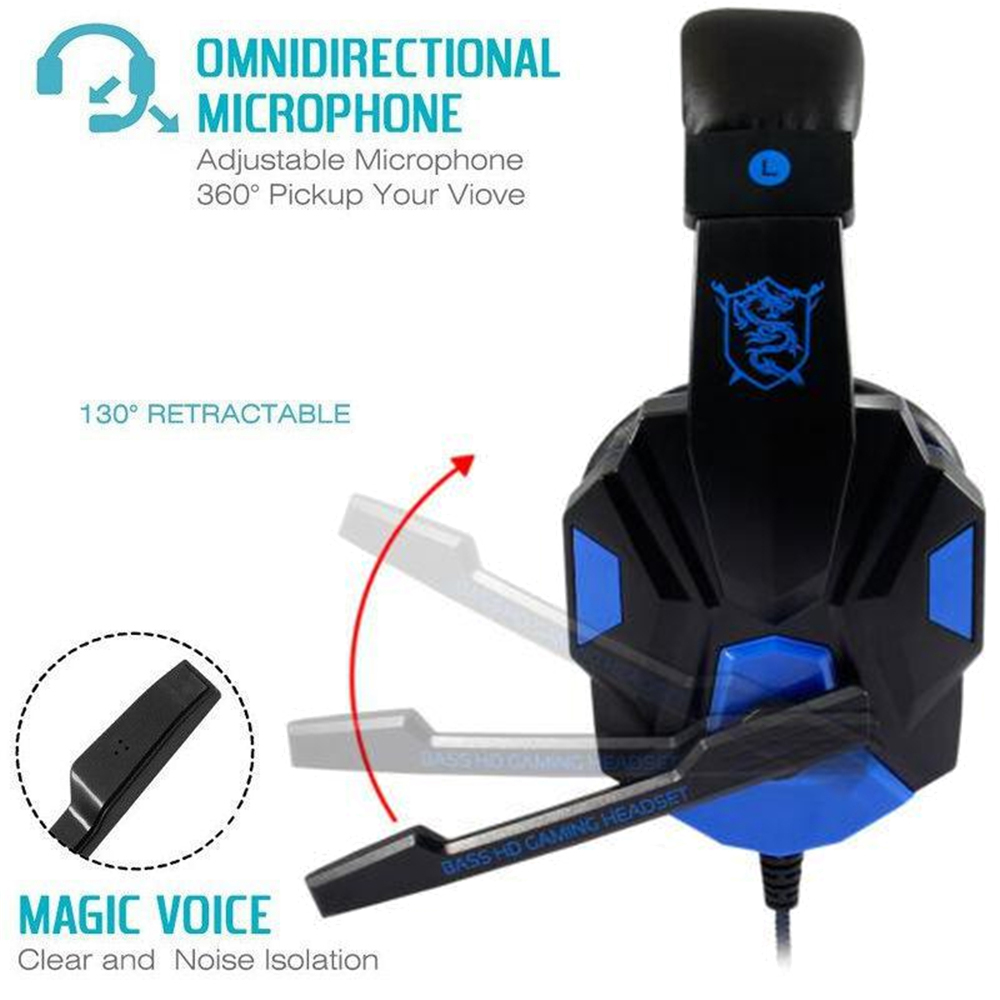 3.5mm Wired Gaming Headphones  - Pc Gaming Vs Ps5 recensione e prezzo