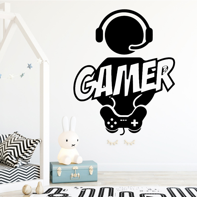 Carved Gamer Wall Sticker Viny - Pc Gaming Wallpaper recensione e prezzo
