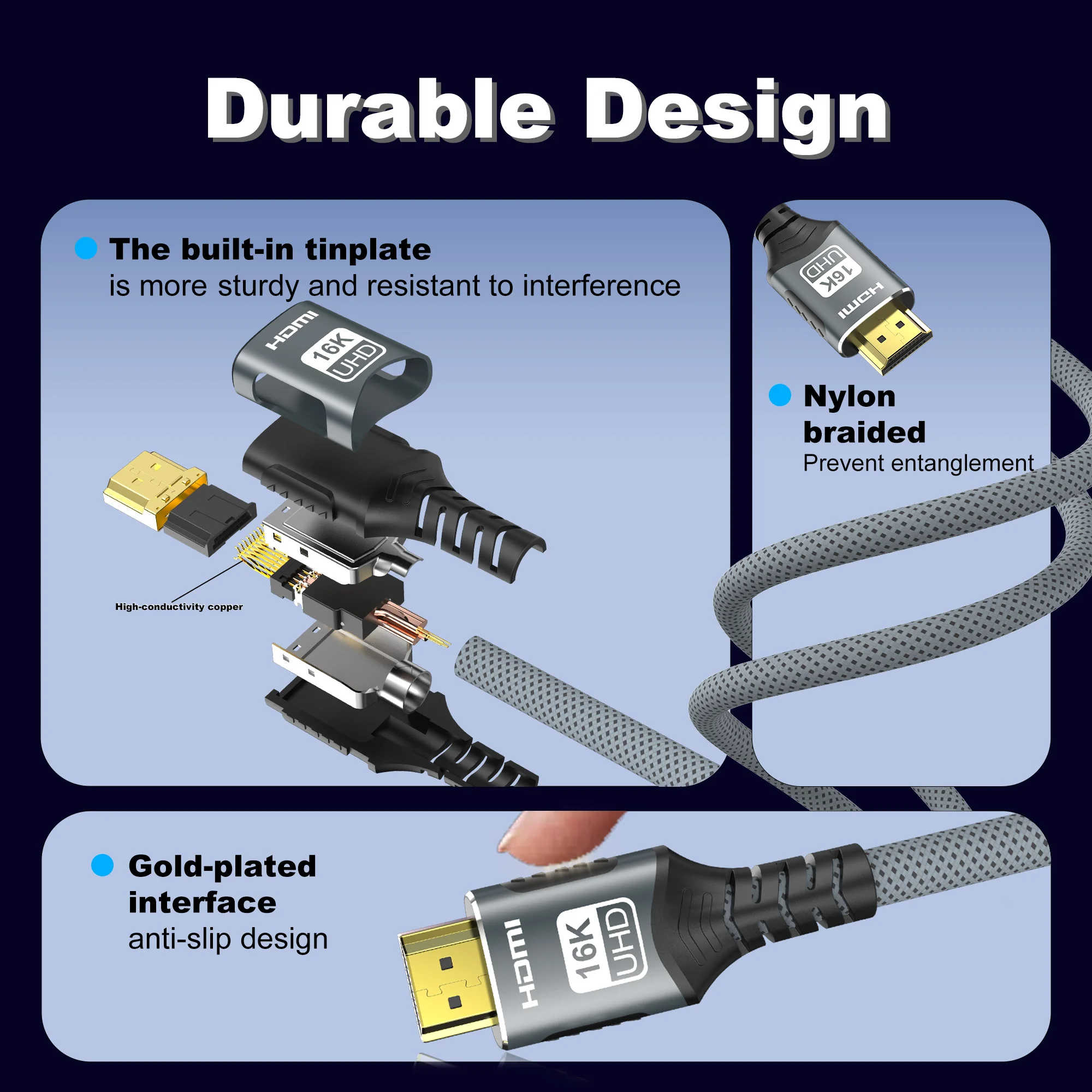 HDMI 2.2/2.1/2.0 Cable 16K@60H - Pc Gaming Vs Ps5 recensione e prezzo