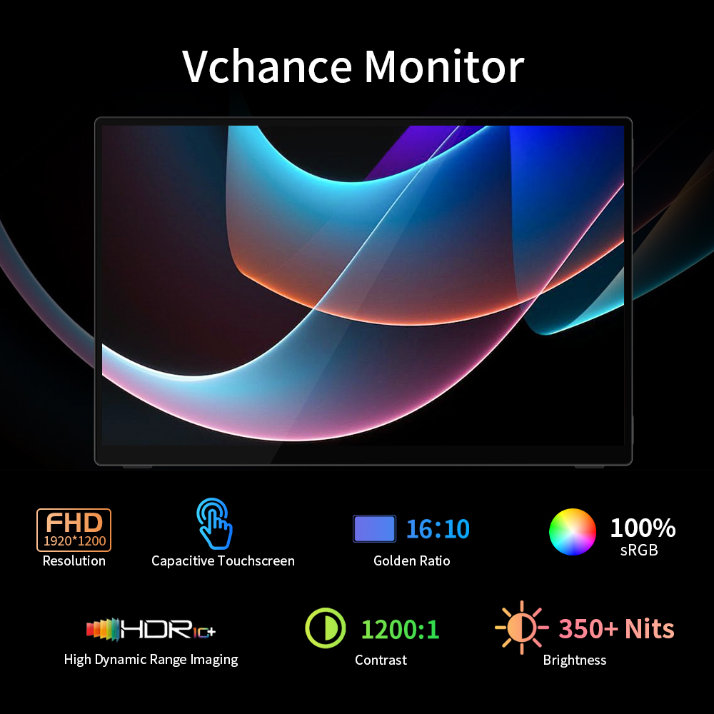 VCHANCE 16'' FHD Portable Moni - Pc Gaming Vs Ps5 recensione e prezzo